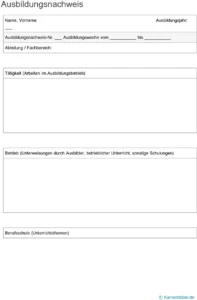 ausbildungsnachweis-vorlage-fuer-dokumentation-der-ausbildung