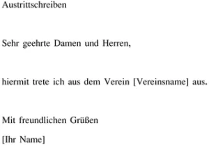 austrittschreiben-austritt-aus-dem-verein