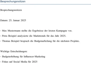 besprechungsnotizen-vorlage-fuer-effektive-dokumentation