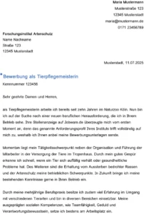 bewerbung-als-tierpflegemeisterin-gestalten