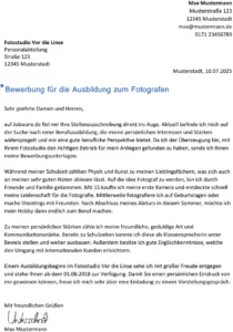 bewerbung-fotograf-ausbildung