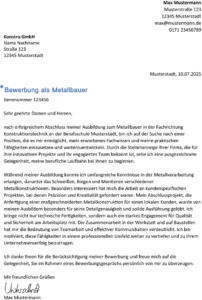 bewerbung-vorlage-fuer-die-bewerbung-als-metallbauer