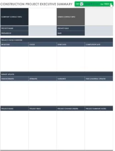 construction-project-executive-summary-pdf