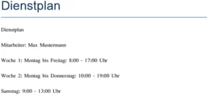 dienstplan-fuer-optimale-bueroorganisation