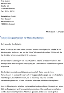 empfehlungsschreiben-fuer-bewerbung-muster-vorlage