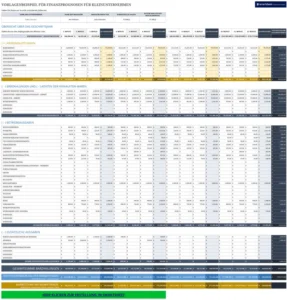 excel-vorlage-finanzprognosen-kleine-unternehmen