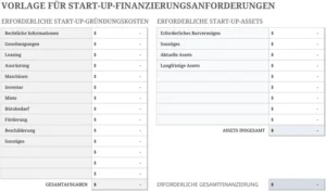 excel-vorlage-fuer-start-up-finanzierungsanforderungen