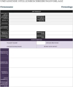 excel-vorlage-fuer-umfassende-stellenbeschreibung