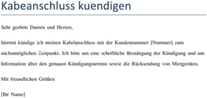 kabelanschluss-kuendigen-vorlage