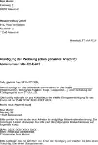 kuendigung-der-wohnung-vorlage-fuer-mieter