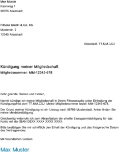 kuendigungsvorlage-fitnessstudio