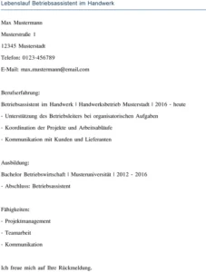 lebenslauf-betriebsassistent-im-handwerk