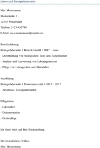 lebenslauf-biologielaborantin-2023-gestalten