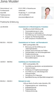 lebenslauf-chemielaborant-gestalten-optimieren