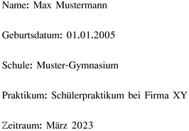 lebenslauf-fuer-schuelerpraktikum