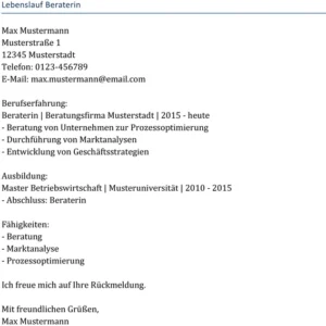 lebenslauf-vorlage-beraterin-berufserfahrung-ausbildung