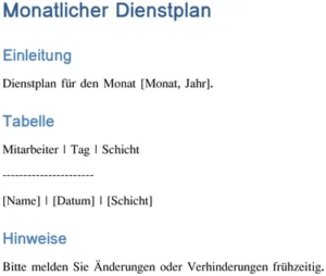 monatlicher-dienstplan-fuer-dein-team