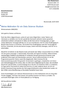motivationsschreiben-data-science-studium