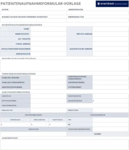 patientenaufnahmeformular-vorlage-aufbereitung