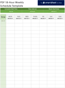 pdf-18-stunden-wochenplan-vorlage