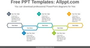 powerpoint-vorlage-mit-hexagon-diagrammen-fuer-klare-praesentationen
