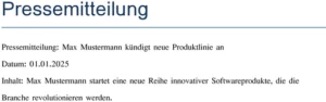 pressemitteilung-neue-produktlinie-ankuendigungen-erstellen