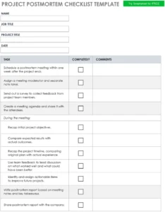 projekt-postmortem-checkliste-vorlage