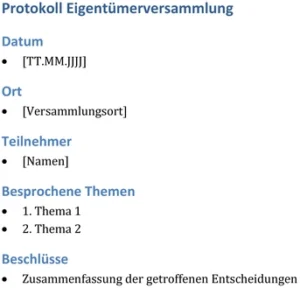 protokoll-eigentuemerversammlung-vorlage