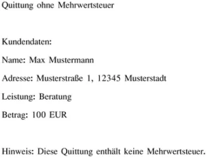 quittung-ohne-mehrwertsteuer-vorlage-fuer-freiberufler