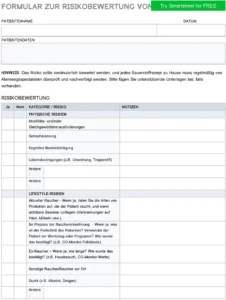 risikobewertung-vorlage-gesundheitswesen