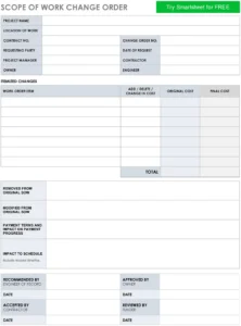 scope-of-work-change-order-vorlage