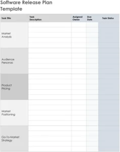software-release-plan-vorlage
