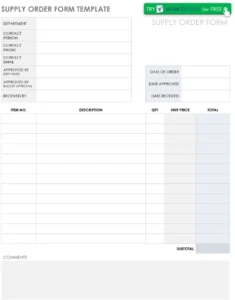 supply-order-form-vorlage-fuer-effiziente-bestellungen