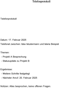 telefonprotokoll-vorlage-fuer-effektive-kommunikation