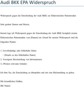 widerspruchs-vorlage-gegen-audi-bkk-elektronische-patientenakte
