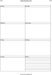 wochenbericht-vorlage-fuer-die-organisation-und-planung
