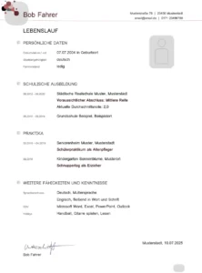 word-lebenslaufvorlage-fuer-schueler