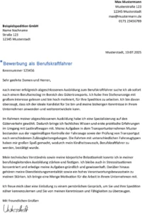 word-vorlage-bewerbung-berufskraftfahrer-berufseinstieg