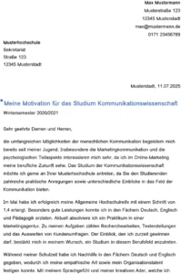 word-vorlage-bewerbung-kommunikationswissenschaften