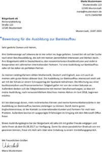 word-vorlage-fuer-bewerbung-zur-ausbildung-als-bankkauffrau
