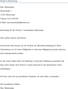word-vorlage-fuer-bewerbungen-professionell-ansprechend